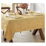 Elrene Elegant Woven Leaves Jacquard 60" x 120"