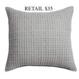 Levtex Home Mills Waffle Pillow (20 x 20in.) #6.3
