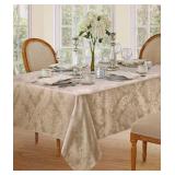 Barcelona Damask 60" x 102" Oblong Tablecloth