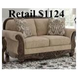 Havenworth 68"Solid Polyester 2 Seat Loveseat