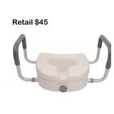 Project Source Plastic Round Toilet Seat 1v1