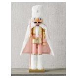 Holiday Lane Shimmer & Light 15" Wooden Nutcracker