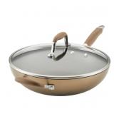 Anolon 12" Hard-Anodized Nonstick Deep Frying #9