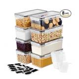Sorbus Food Storage Containers Pack of 8
