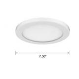 Project Source 1-Light 7.5" LED Flush Mount Light