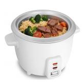 Elite Cuisine 6-Cup Rice Cooker with Glass Lid #5