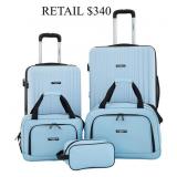 Travelers Club 5-Piece Expandable Luggage Set #15