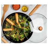 Infuse 14'  Wok with Bamboo Handle ï¿½ 4-Piece Set#6