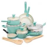 GreenPan Nonstick 16-Piece Cookware Set #45