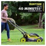 Ryobi 40V HP 20" Cordless Mower Tool Only R$349