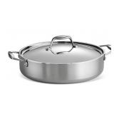 Tramontina Tri-Ply Clad Pan with Lid#24