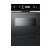 Summit Black glass oven door with window R$890