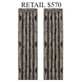 J Queen New York 4Pc Window Panel Set 50"x95" #24