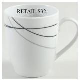 Mug Alec by Tabletops Unlimited 4Pc #4.7