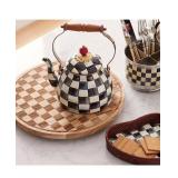 MacKenzie-Childs Courtly Check 2-Qt. Tea Kettle#24