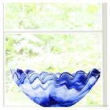 VIETRI - Onda Glass Large Centerpiece#18