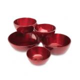 Godinger Red Cluster Serving Bowls#4