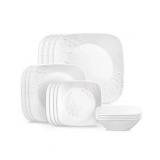 Corelle - Cherish Square 16 Pc. Dinnerware Set#15