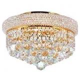 CWI Lighting Empire 4 Light Flush Mount #9W8