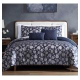 Hazel 8-Pcs Reversible Comforter Set King #11 W44