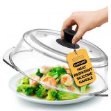 Bezrat Microwave Tall Glass Plate Cover#6