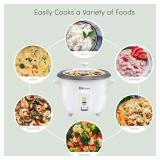 Elite Gourmet 6-Cup Non-Stick Rice Cooker +Steam#6