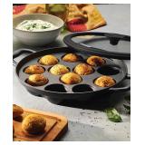 Tramontina Cast Iron Paniyarakkal with Lid#7