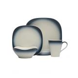 Mikasa Swirl Square 16-Pc. Dinnerware Set#25