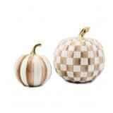 MacKenzie-Childs Pumpkin Set#25