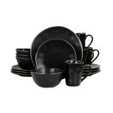 #15Elama Emilio 16 Pc. Dinnerware Set