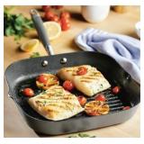 Anolon Hard-Anodized Nonstick Square Grill Pan #13