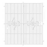 72 in. x 80 in. White Steel Patio Security Door