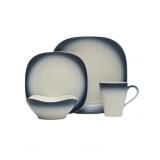 Mikasa Swirl Square 16-Pc. Dinnerware Set#25