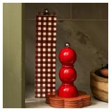 #7 Addison Ross Red Mini Bob Salt or Pepper Mill