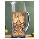 #5 Godinger Dublin Crystal Pitcher