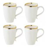 #8 Certified International  Mugs - Set of 4
