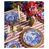 #14 Spode Blue Italian Dinner Plates