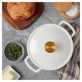 #8 Smith & Clark Iron Works 3-Quart  Dutch Oven