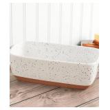 #3 Denmark Stoneware 1.7-Qt. Loaf Pan