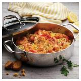 #13Tramontina SS  Covered Braiser