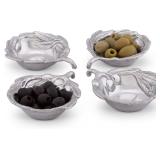 #10 Arthur Court Olive Pattern Sauce Bowls