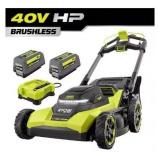 R$ 849 RYOBI 40V HP 21"  Cordless Drive Mower