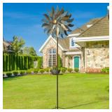 #14 Metal Flower Wind Spinner