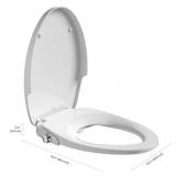 #17 Brondell Elongated Bidet Toilet Seat