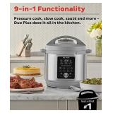 #36 Instant Pot Duo Plus 8 Qt  Pressure Cooker