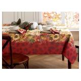 Swaying Leaves Fall Tablecloth - 60" x 120