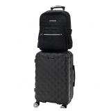 #32 Kenneth Cole  20" Carry-On + 15" Laptop Backpa