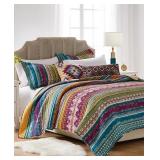 #27 Greenland Home Fashions Southwest Quilt Set