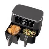#7 Ninja Foodi  10-Qt. XL 2-Basket Air fryer