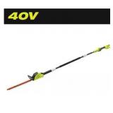 R$149 RYOBI 40V 18' Battery Pole Hedge Trimmer